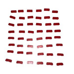 Days of Wonder Ticket to Ride Set of 48 Red Train Cars Replacement Parts
